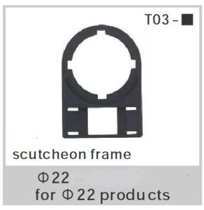 Tabliczka opisowa T03 do przycisków 22mm