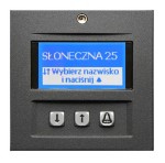Elektroniczna lista lokatorów OP-EL Elfon Optima (bez ramki)