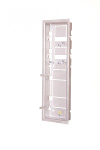 Ramka podtynkowa duża CDN-R2-L do centrali ACO CDNP7 i jednego średniego modułu