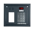 Panel domofonowy Laskomex CP-3100NR z małą listą lokatorów i czytnikiem zbliżeniowym RFID, lakierowany proszkowo