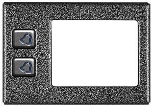 Moduł bezpośredniego wybierania ACO CDN-2NP z 2 przyciskami (bez ramki)