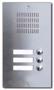 Panel domofonowy APS-3/U z trzema przyciskami