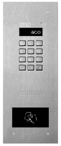 Cyfrowy panel domofonu ACO INSPIRO 2+ Master z czytnikiem kluczy RFID