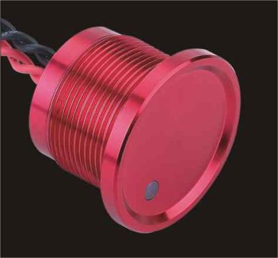 przycisk piezo 22mm, podśw. punktowe 