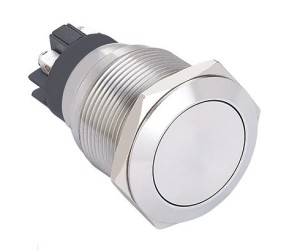 GQ22-L-11/S wandaloodporny przycisk 22 mm, zaciski śrubowe