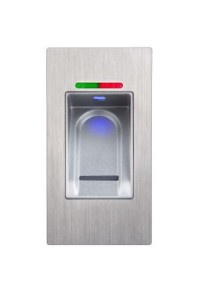 Stand-alone biometric fingerprint reader IDENCOM Biokey Gate Basic for mailbox or door integration, 1 relay
