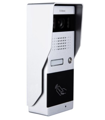 1-przyciskowy panel z kamerą i czytnikiem RFID Vidos S50A
