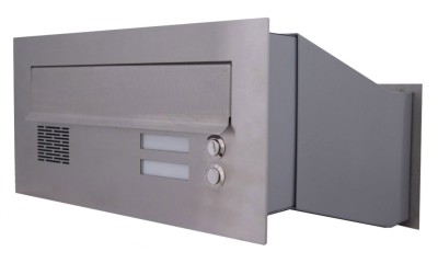 Skrzynka na listy z modułem domofonu VERONA-2 niska stalowa