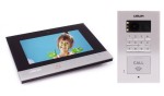 Zestaw wideodomofonowy Leelen N75B-NO18PC z pamięcią, szyfratorem i czytnikiem RFID, czarny monitor