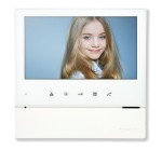 Monitor Commax CDV-70H2 WHITE głośnomówiący 7", kremowo-biały
